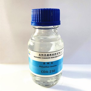 Эпоксидті қатайтатын агентке арналған полиэфирлі амин D230 CAS 9046-10-0